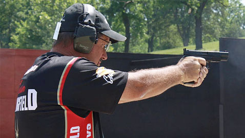 Rob Leatham at the 2012 MidwayUSA/NRA Bianchi Cup