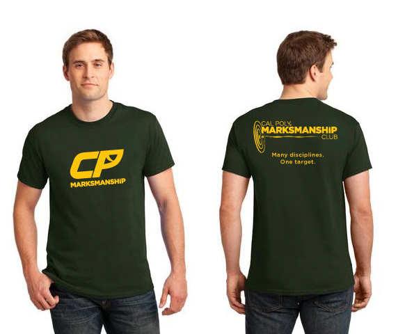 Apex Offering Fundraising T-Shirt for Cal Poly Marksmanship Club